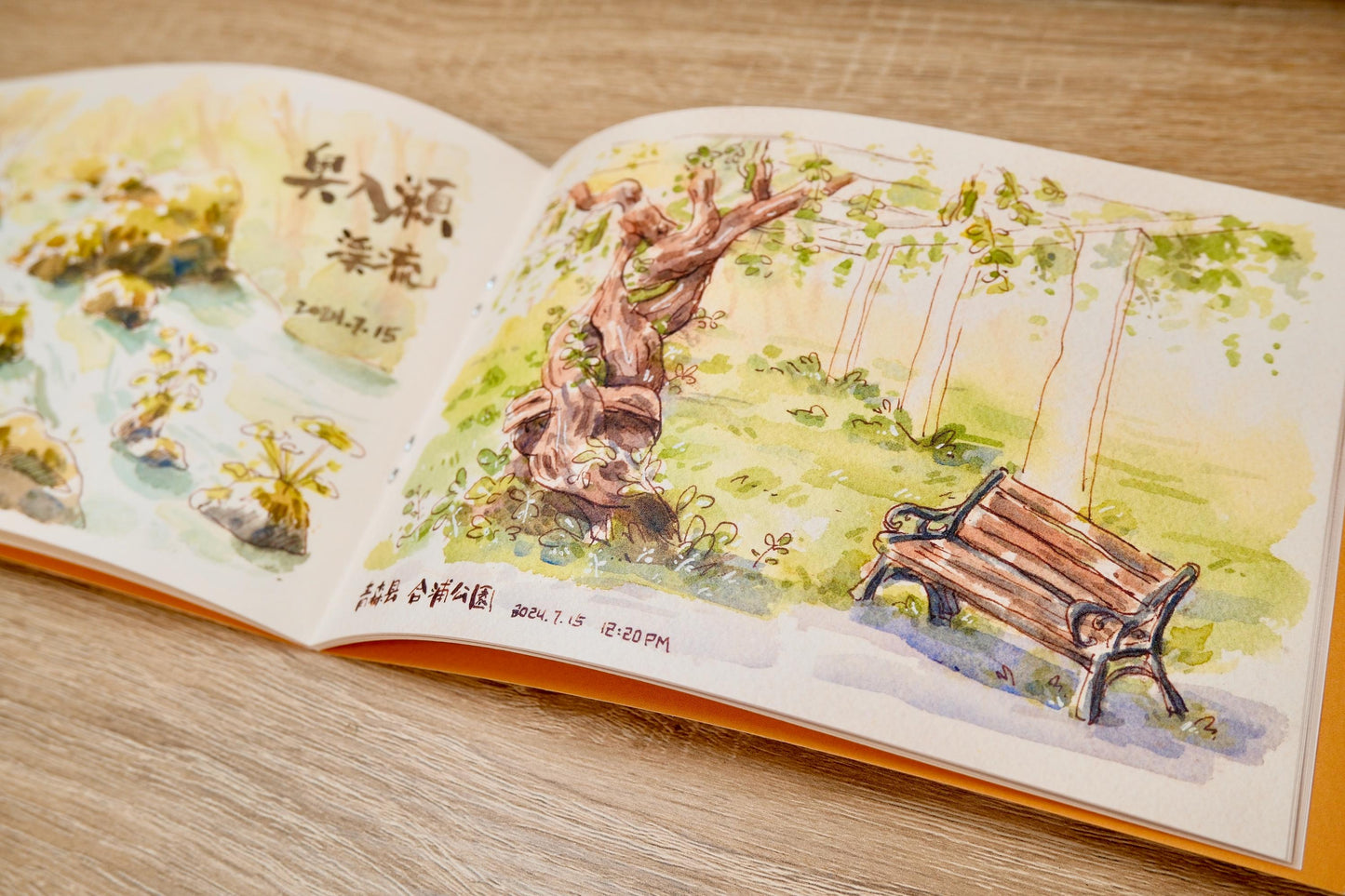 Art Zine: Japan Diary Travel Sketchbook