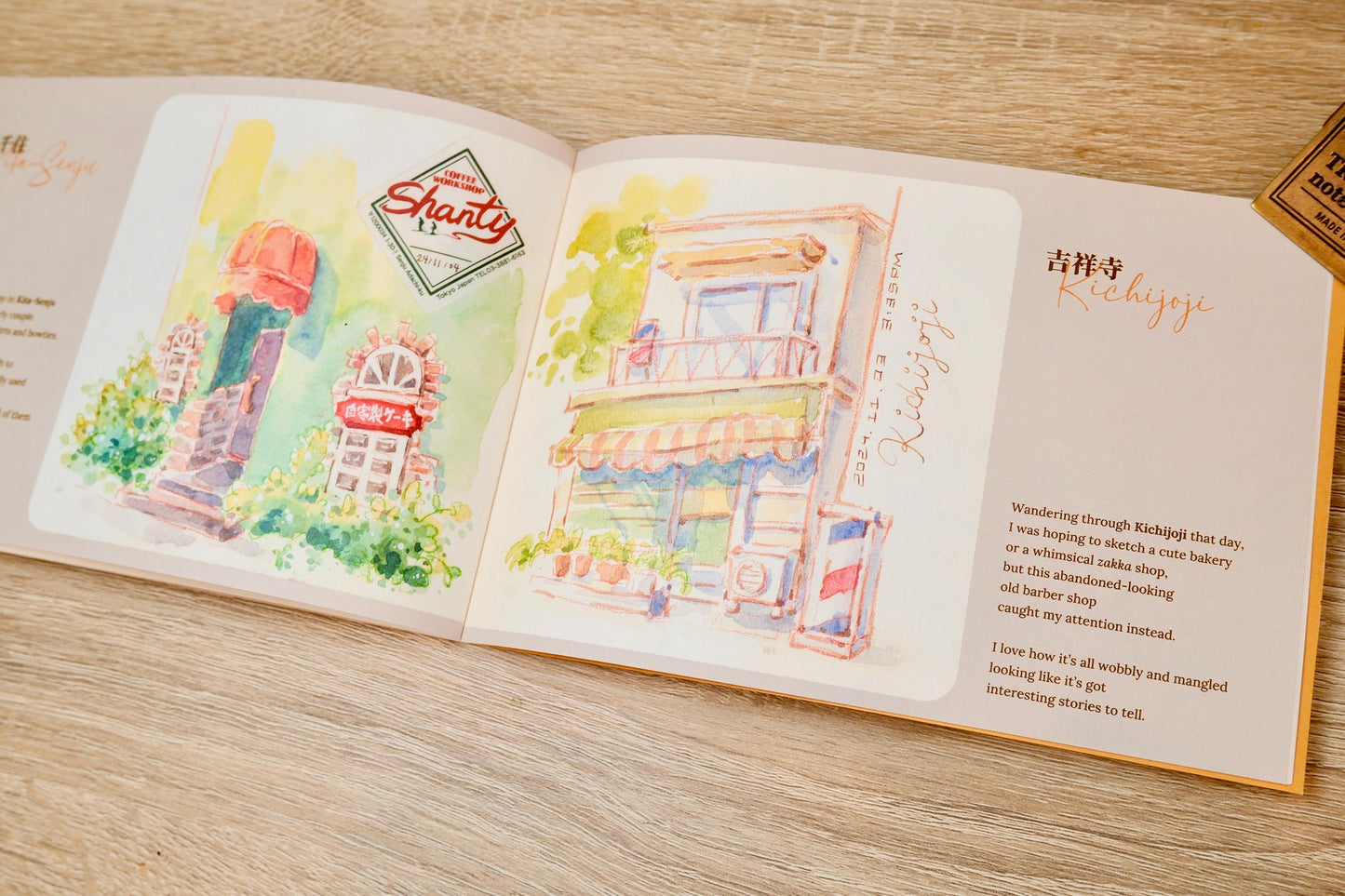 Art Zine: Japan Diary Travel Sketchbook