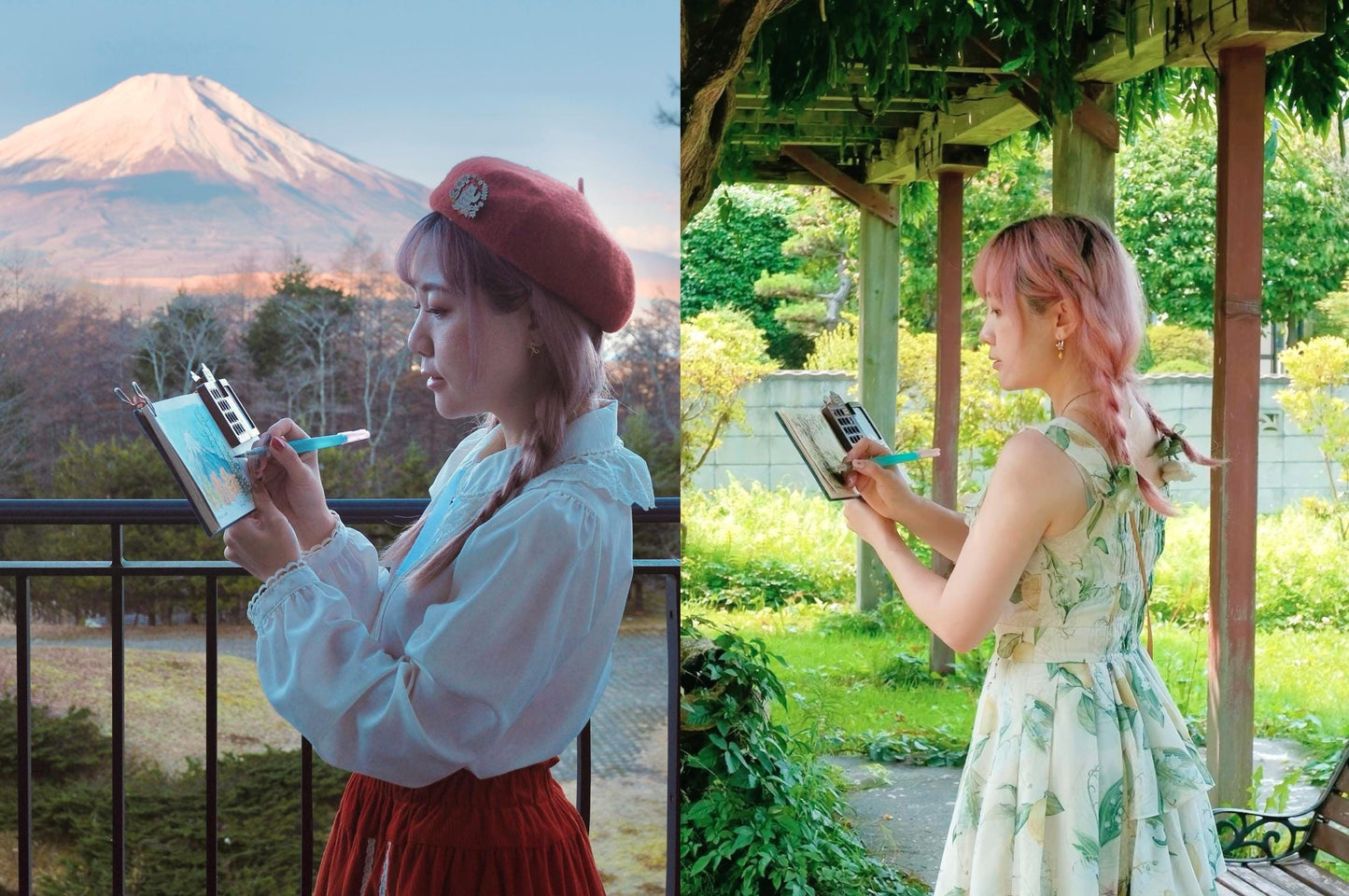 Art Zine: Japan Diary Travel Sketchbook