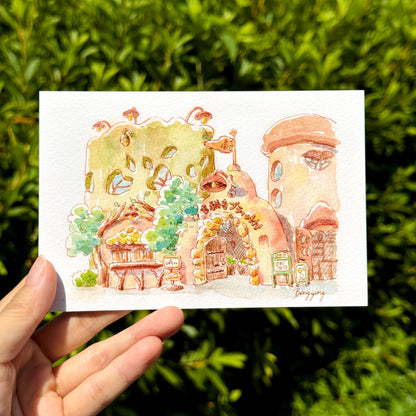 Postcard: Fairytale Storefront in Tokyo, Japan
