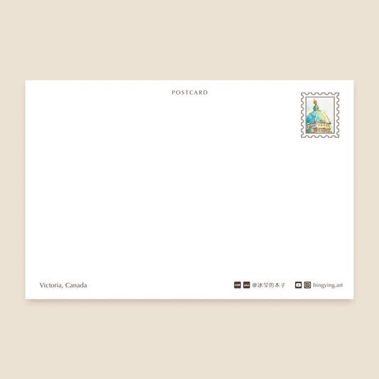 Postcard: Victoria, Canada