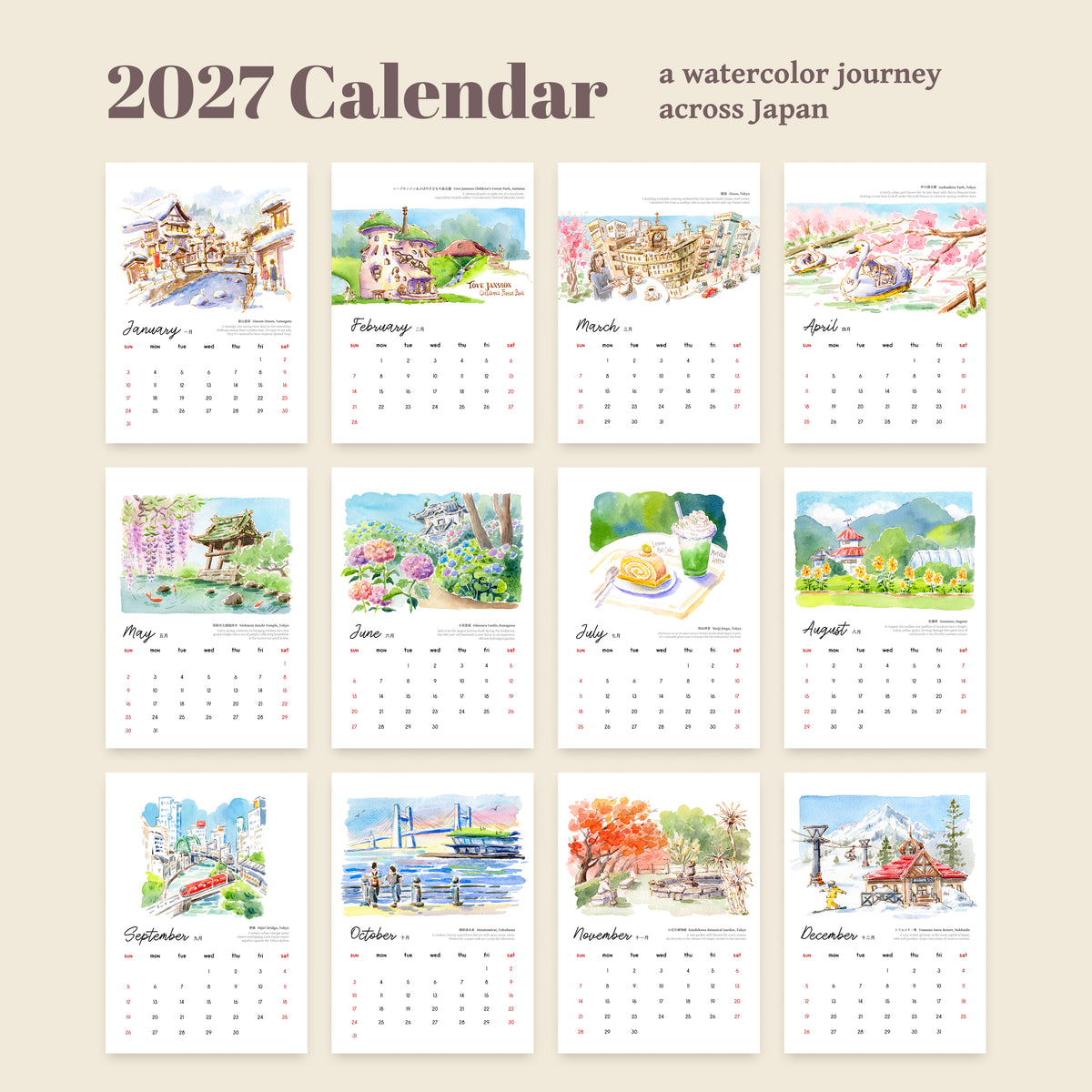 COMING SOON: 2027 Desktop Calendar