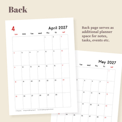 COMING SOON: 2027 Desktop Calendar