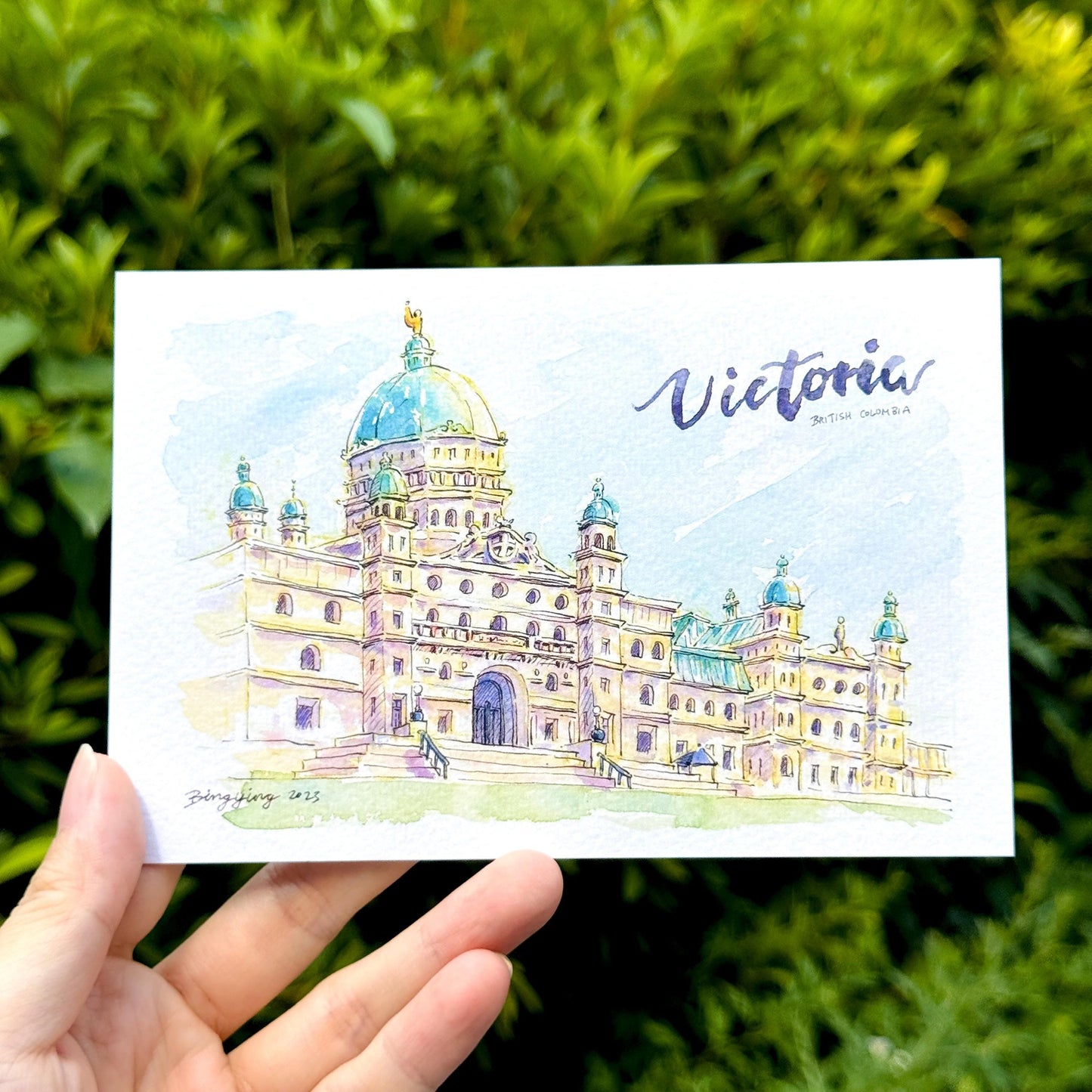 Postcard: Victoria, Canada