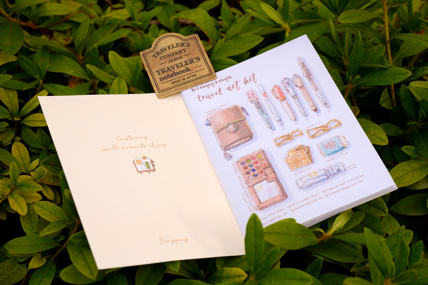 Mini Art Zine: Canada & United States Travel Sketchbook