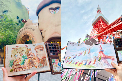 Art Zine: Japan Diary Travel Sketchbook