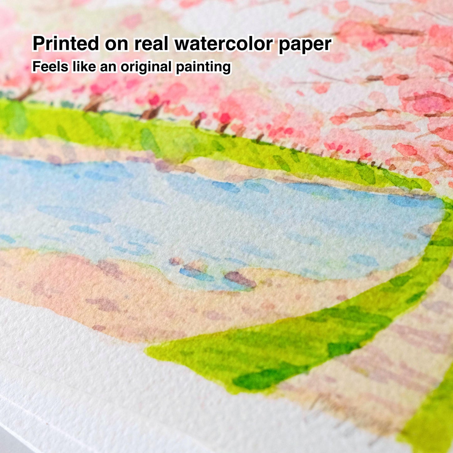Signed Giclee Print: Sakura in Kawazu