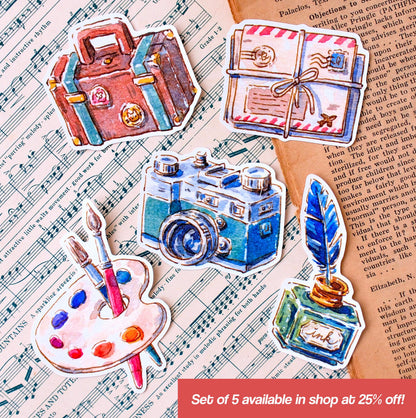 Vinyl Sticker: Ink Bottle