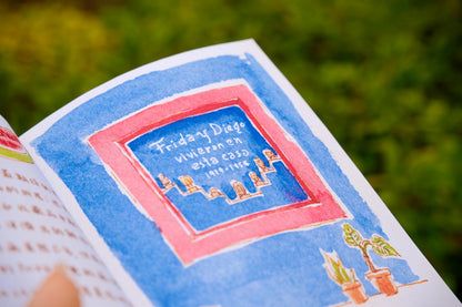 Mini Art Zine: Switzerland & Mexico Travel Sketchbook