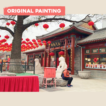 Postcard: Beijing Old Town
