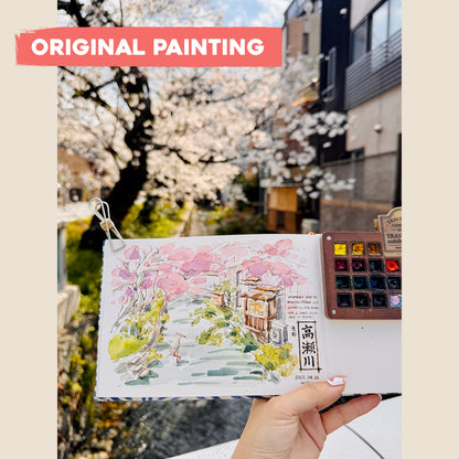 Postcard: Sakura in Kyoto, Japan