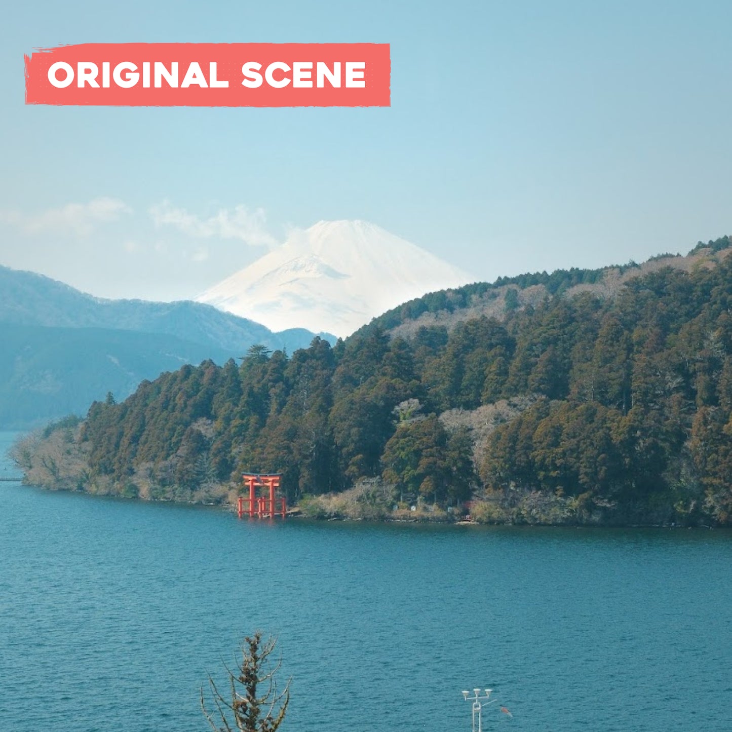 Signed Giclee Print: Mt. Fuji from Hakone