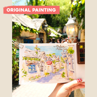 Postcard: Ghibli Village in Yufuin, Japan