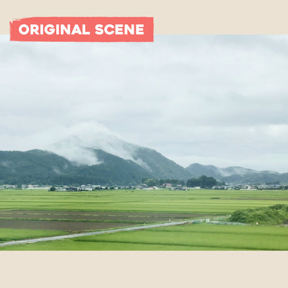 Postcard: View From the Window of the Bullet Train