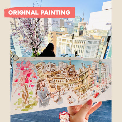 Postcard: Ginza Crossing