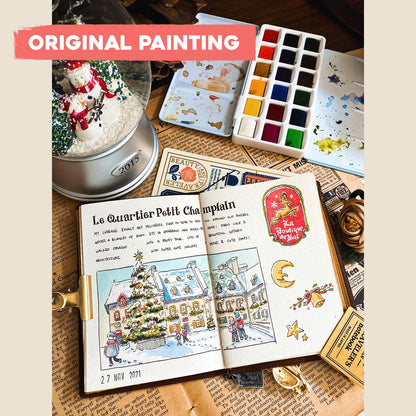Postcard: Christmas in Quebec City