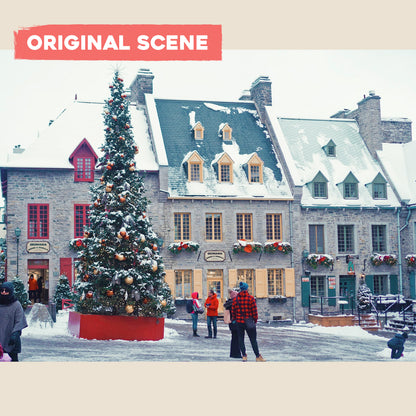 Postcard: Christmas in Quebec City