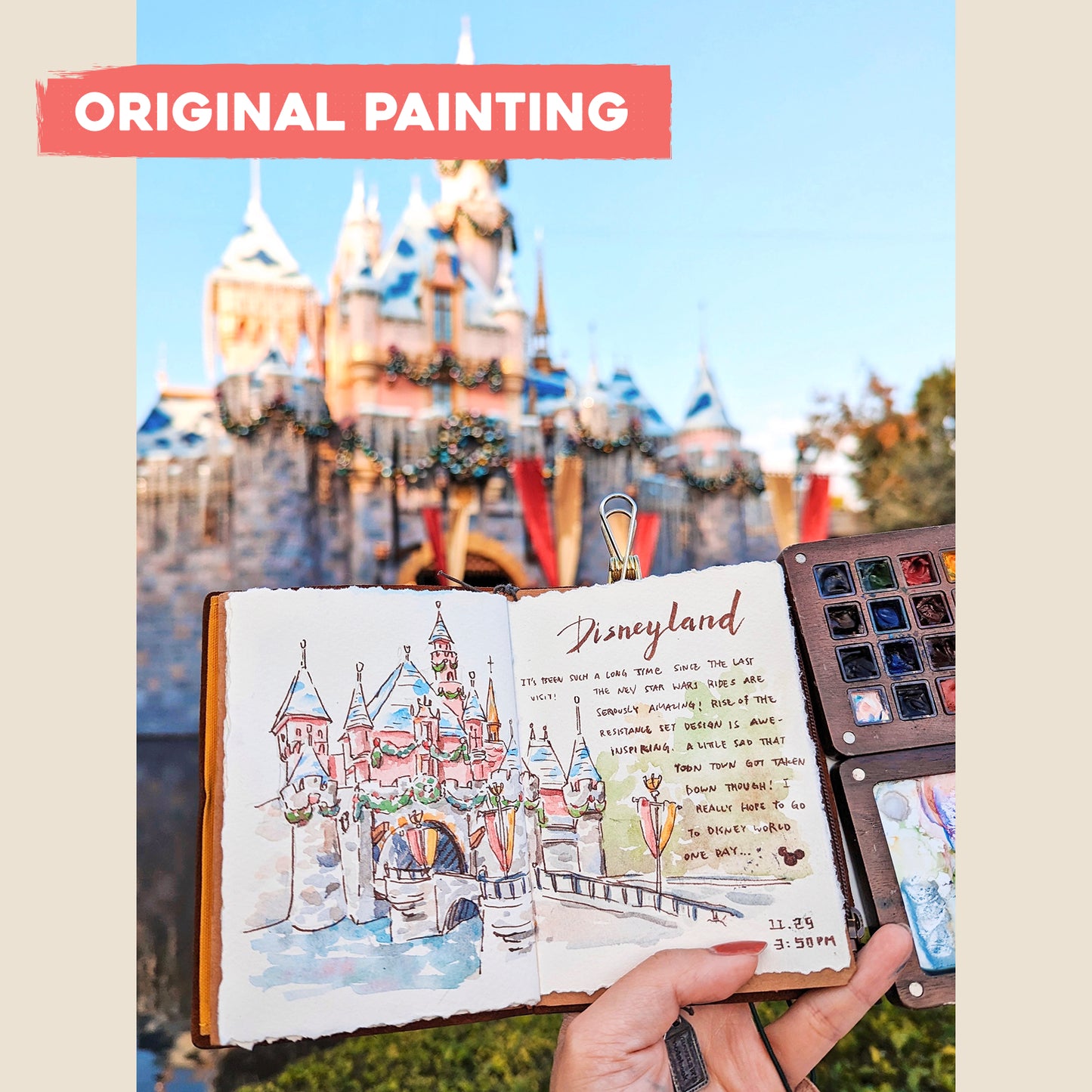 Postcard: Sleeping Beauty Castle