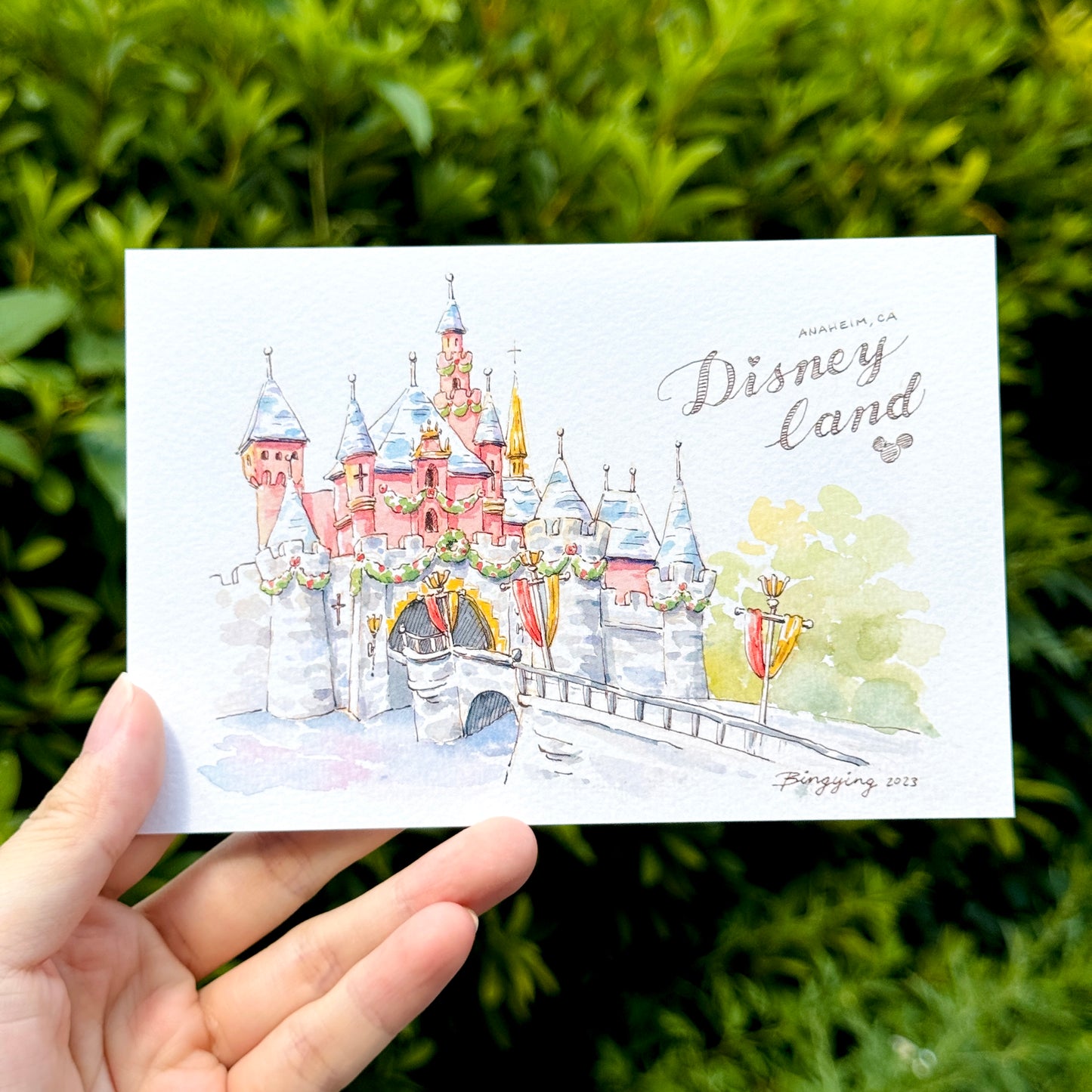 Postcard: Sleeping Beauty Castle