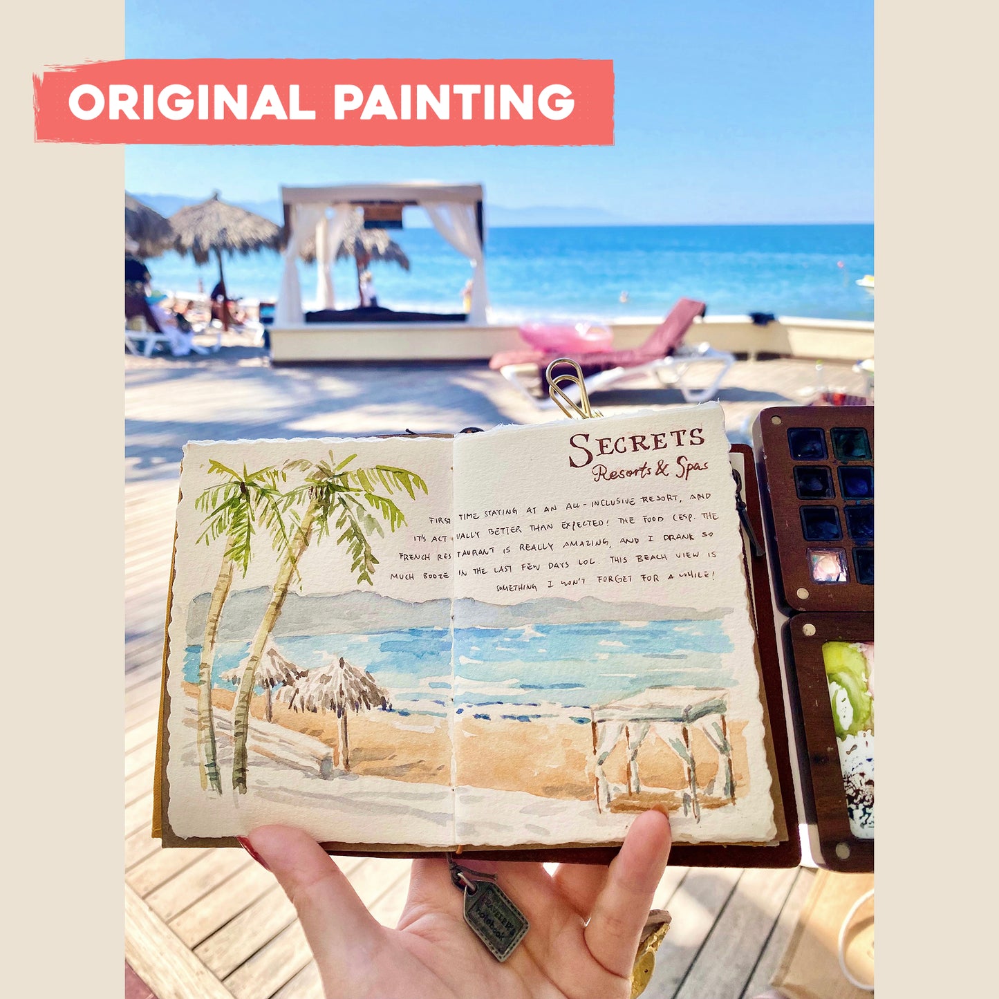Postcard: Summer Vibes on the Beach