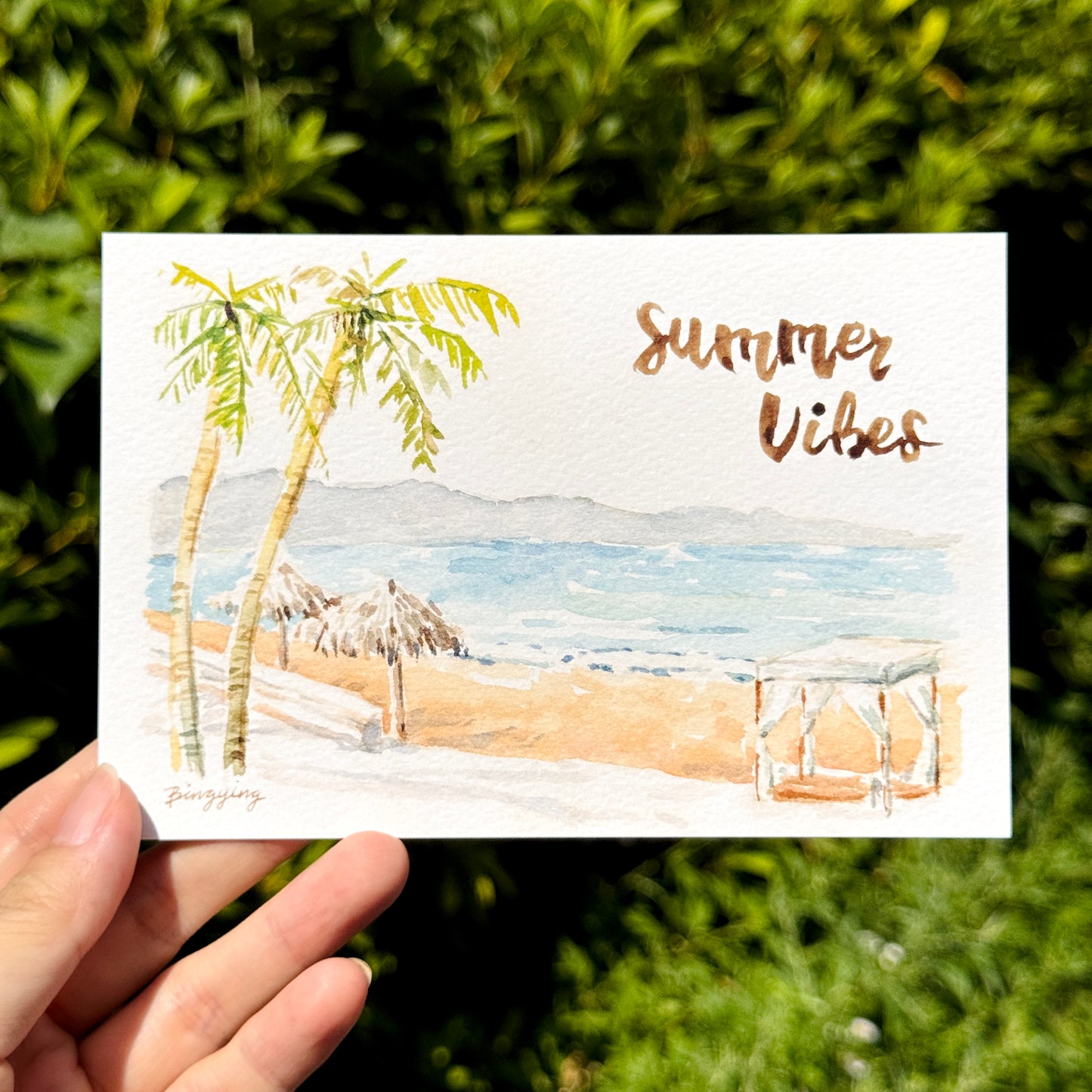 Postcard: Summer Vibes on the Beach