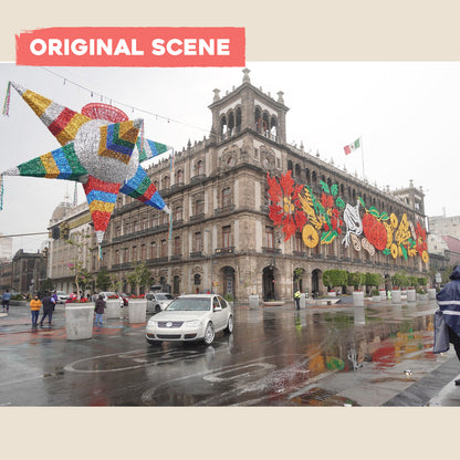 Postcard: Historic Center of Mexico City