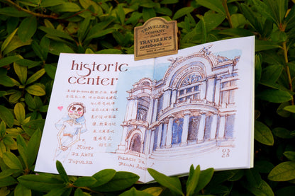Mini Art Zine: Switzerland & Mexico Travel Sketchbook