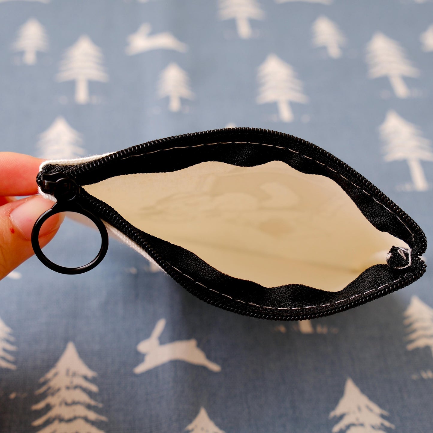 Pesky Kitty Canvas Zipper Pouch: Travel Buddy