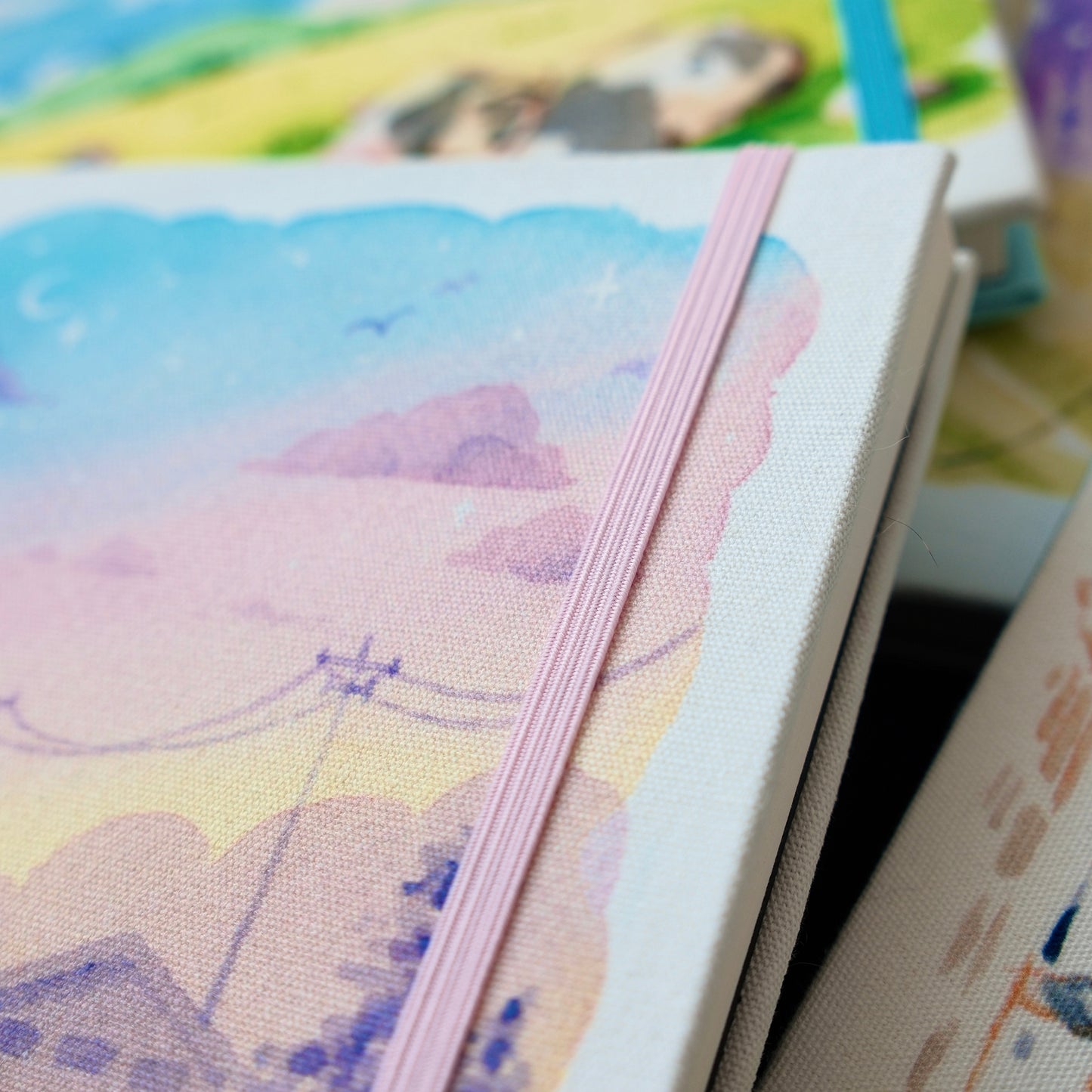 PRE-ORDER: Hand-bound watercolor sketchbooks
