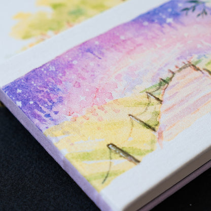 PRE-ORDER: Hand-bound watercolor sketchbooks