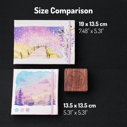 PRE-ORDER: Hand-bound watercolor sketchbooks