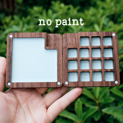 PRE-ORDER: Travel Watercolor Palette with Original Art Engraving