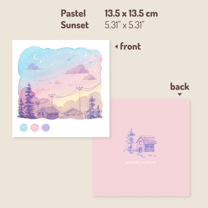 PRE-ORDER: Hand-bound watercolor sketchbooks