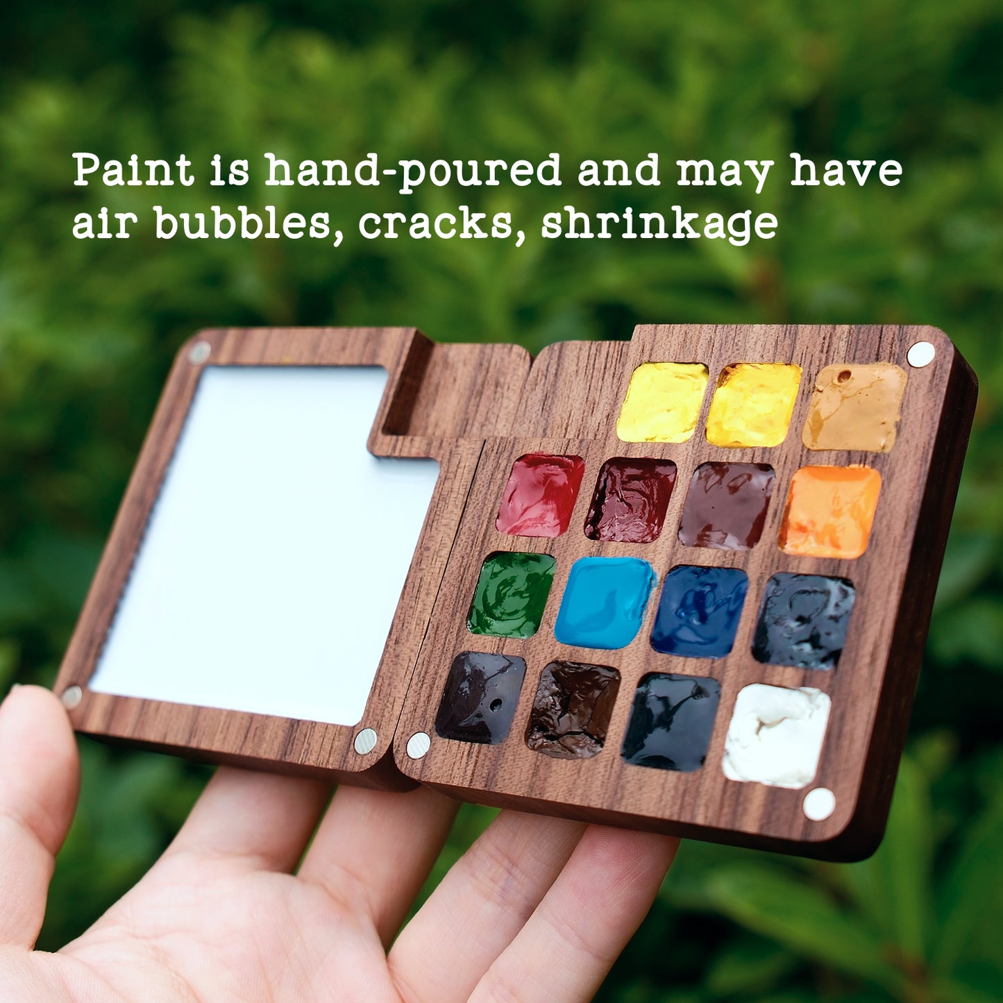 PRE-ORDER: Travel Watercolor Palette with Original Art Engraving