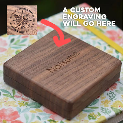 Coming soon: Travel Watercolor Palette with Original Art Engraving